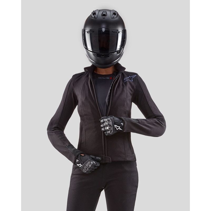 Gilet airbag Alpinestars Stella TECH-AIR®3 system donna nero-grigio scuro