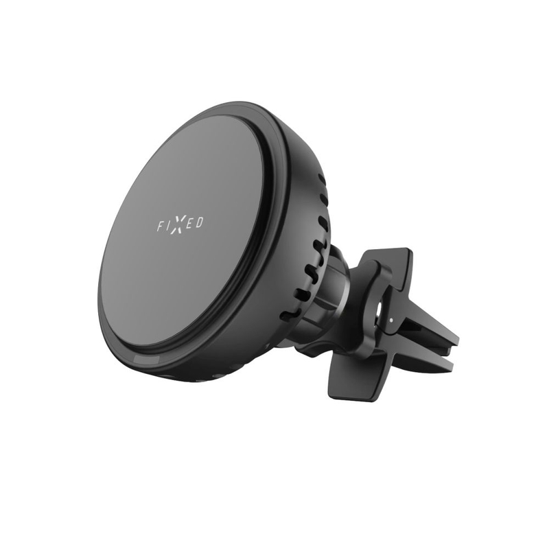 FIXED Supporto di ricarica wireless MagCool con raffreddamento attivo e supporto MagSafe nero 15W