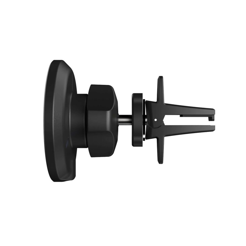 Supporto di ricarica wireless FIXED MagRound con supporto MagSafe nero 15W