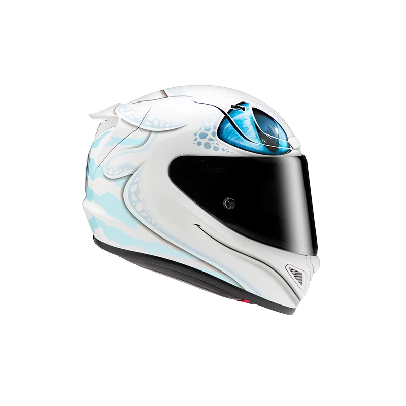 Casco integrale HJC RPHA 12 Light Fury Universal bianco-blu Saldi