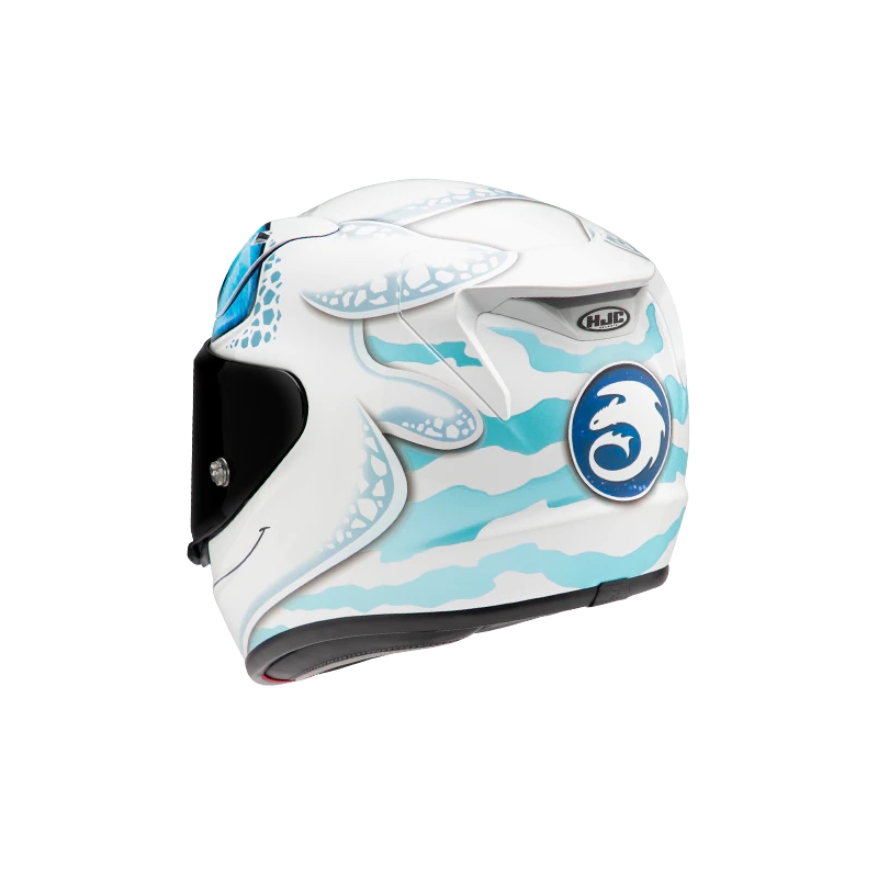 Casco integrale HJC RPHA 12 Light Fury Universal bianco-blu Saldi