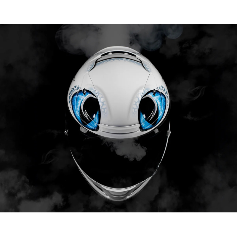 Casco integrale HJC RPHA 12 Light Fury Universal bianco-blu Saldi