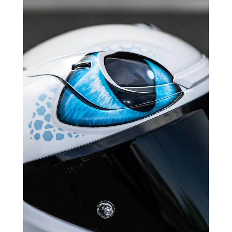 Casco integrale HJC RPHA 12 Light Fury Universal bianco-blu Saldi