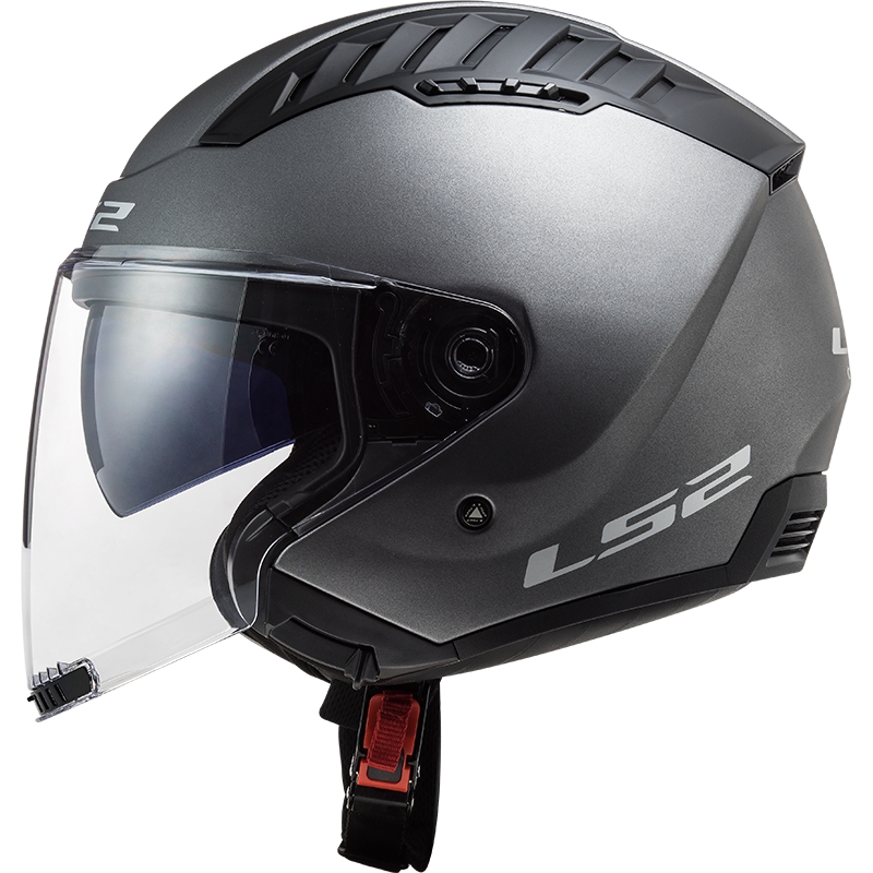 Casco moto aperto LS2 OF600 Copter II titanio