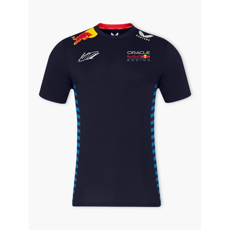 Maglietta Red Bull Racing F1 Max Verstappen blu scuro