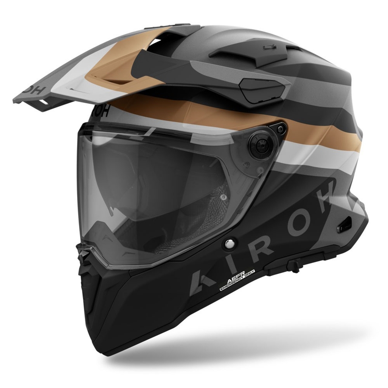 Casco enduro Airoh Commander 2 Doom oro opaco
