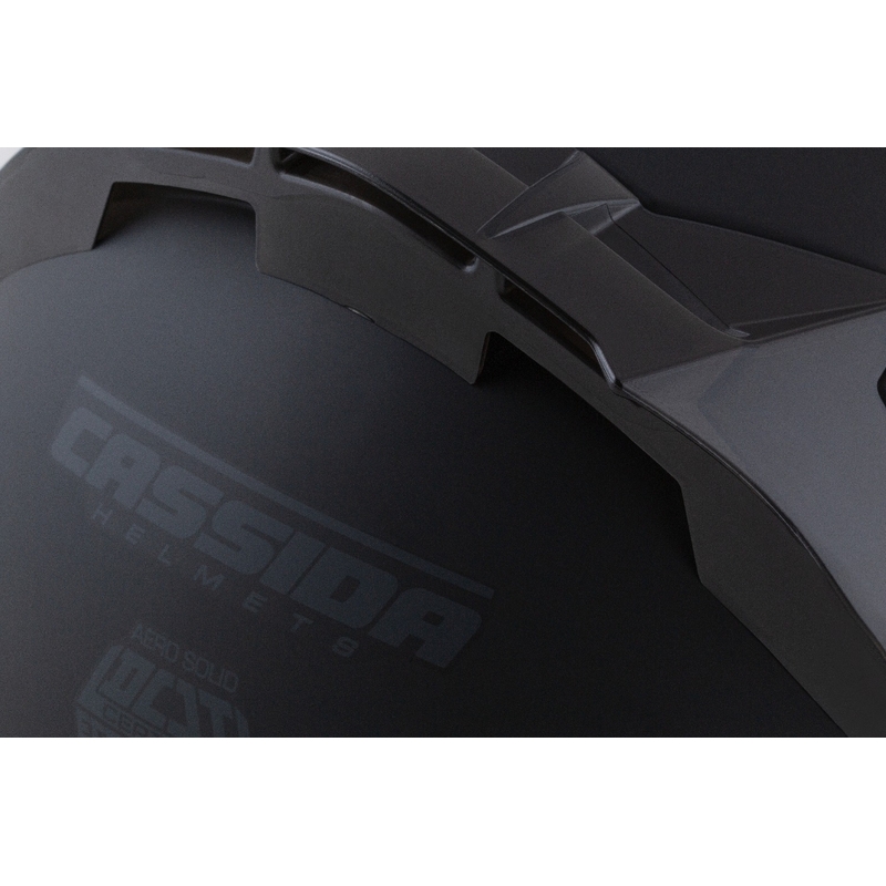 Casco moto integrale Cassida Aero nero-grigio opaco