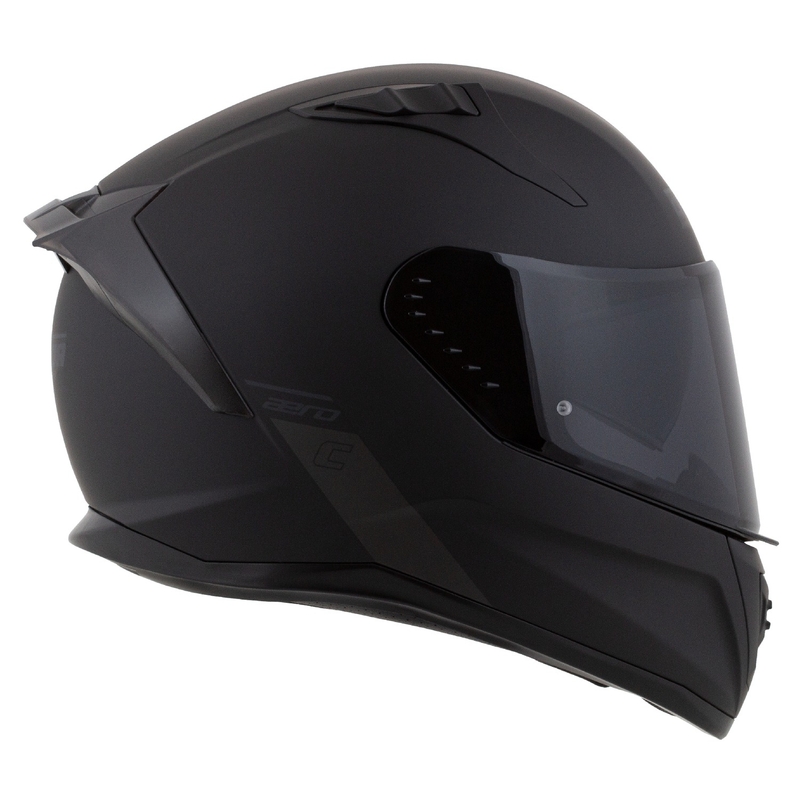 Casco moto integrale Cassida Aero nero-grigio opaco