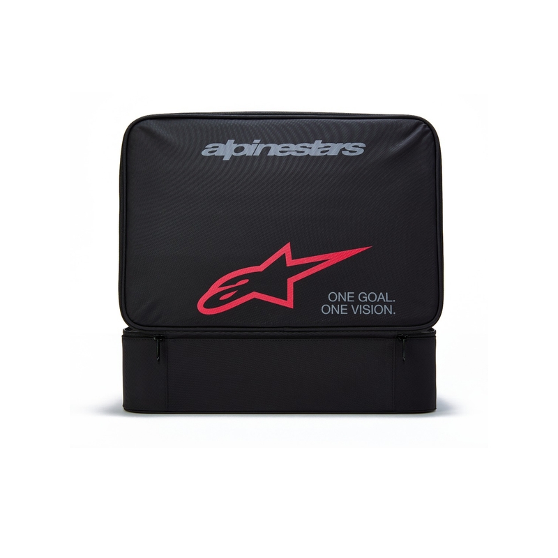 Custodia per occhiali Alpinestars Supertech Vision nera e rossa