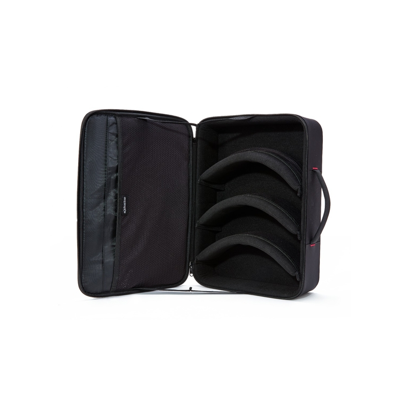 Custodia per occhiali Alpinestars Supertech Vision nera e rossa