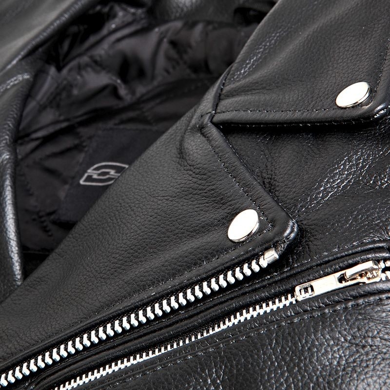 Giacca da moto Ozone Ramones Donna Nero