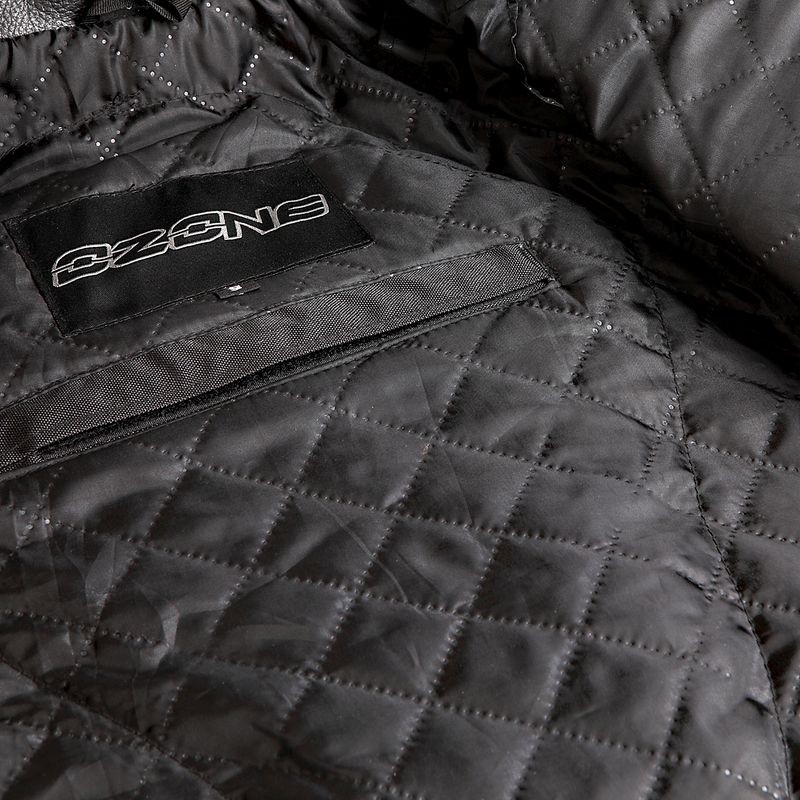 Giacca da moto Ozone Ramones Donna Nero