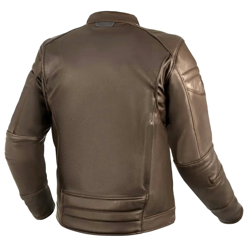 Giacca da moto in pelle Shima Hunter+ 2.0 marrone