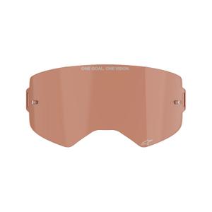 Plexi per occhiali Alpinestars Supertech arancione-marrone-afterburn