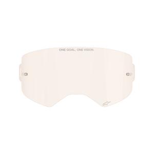 Plexi per occhiali Alpinestars Supertech light arancio-marrone-afterburn