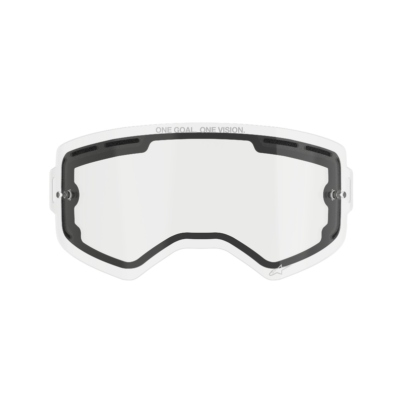 Plexiglas per Alpinestars Supertech doppio antifog trasparente