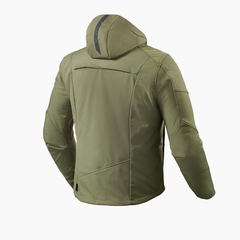 Giacca da moto Revit Afterburn H2O verde