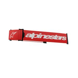 Alpinestars Supertech/Vision 8 cinturino per occhiali rosso e bianco