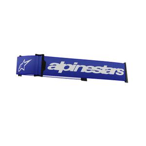 Alpinestars Supertech/Vision 8 cinturino per occhiali blu/bianco