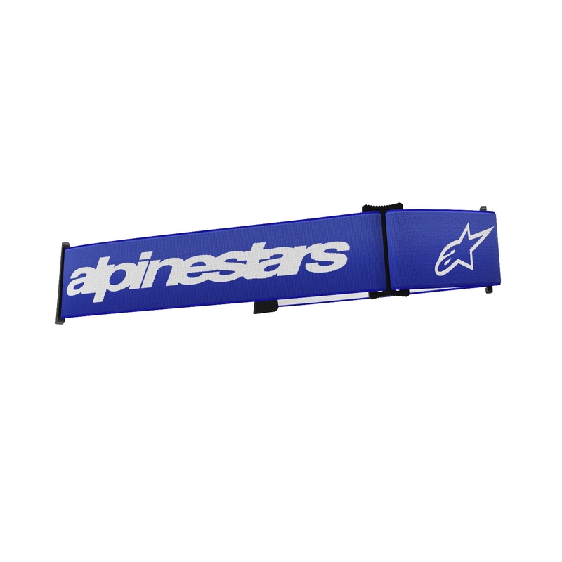 Alpinestars Supertech/Vision 8 cinturino per occhiali blu/bianco