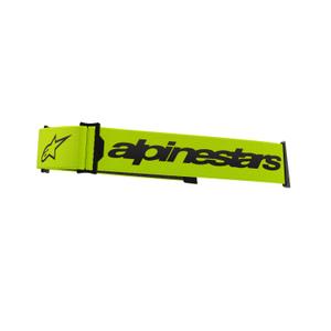 Alpinestars Supertech/Vision 8 cinturino per occhiali giallo fluo/nero