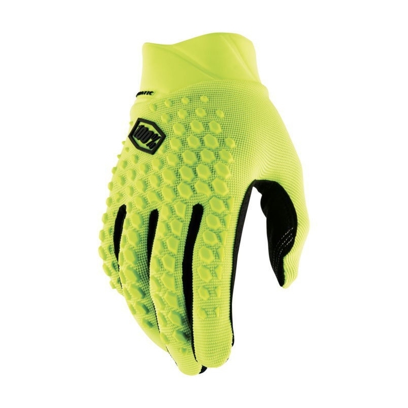 Guanti da motocross 100% Geomatic giallo fluo