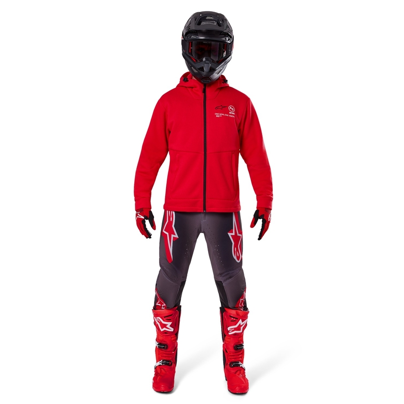 Alpinestars Racer MX Pile rosso
