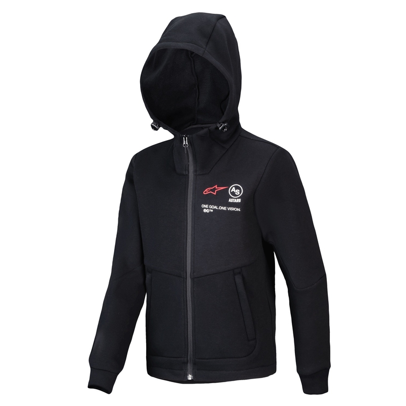 Alpinestars Racer MX Felpa in pile per bambini nera