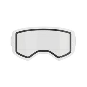 Lente della maschera Alpinestars Supertech con doppio antifog per sistema roll-off trasparente
