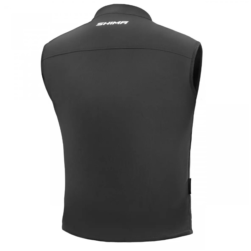 Gilet softshell Shima Windbreaker nero