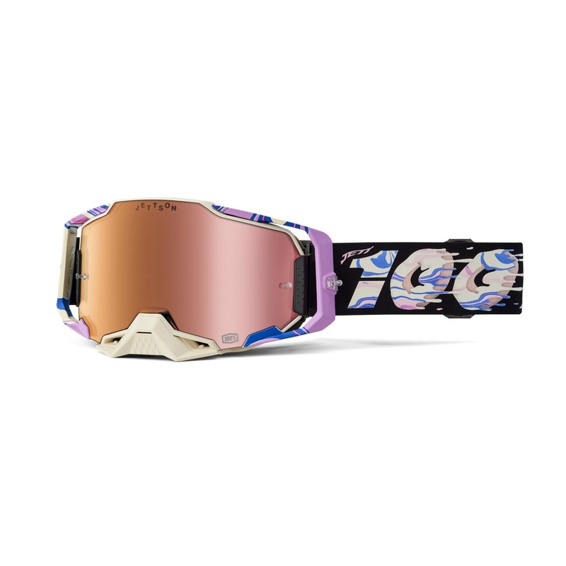 Set di occhiali da motocross 100% Armega 2 Le Donut 2 pz.