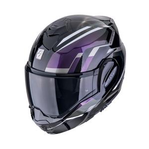Casco moto pieghevole Scorpion EXO-TECH EVO FURIO nero camaleonte