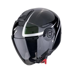 Casco moto aperto Scorpion EXO-CITY II INTERCITY nero camaleonte