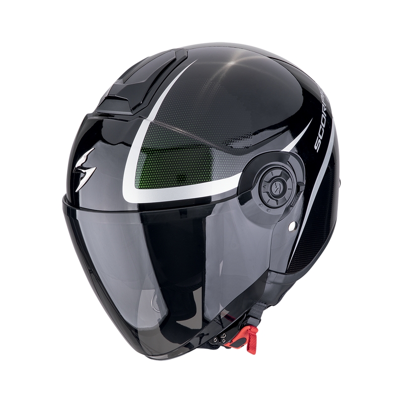 Casco moto aperto Scorpion EXO-CITY II INTERCITY nero camaleonte Saldi