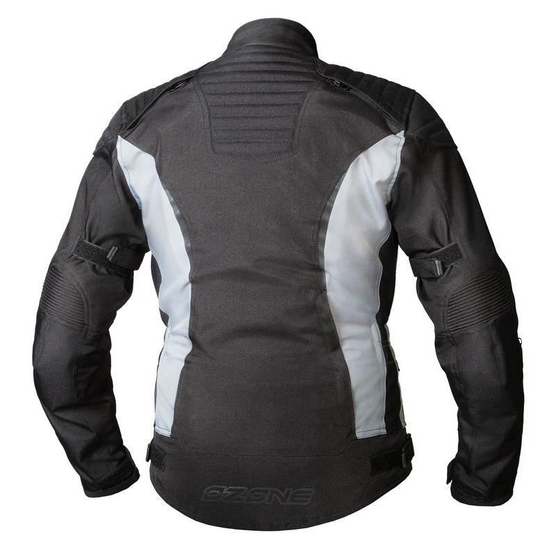Dámská moto bunda Ozone Tour II černo-šedá výprodej