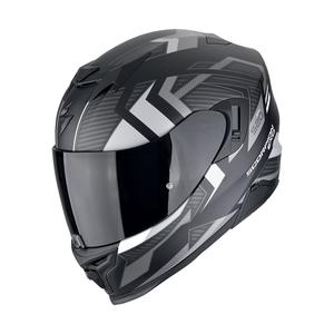 Casco moto integrale Scorpion EXO-520 EVO AIR SENSUS nero-argento opaco
