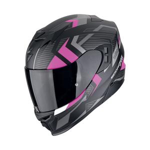 Casco moto integrale Scorpion EXO-520 EVO AIR SENSUS nero opaco-rosa
