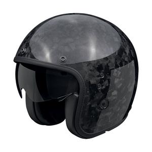 Casco moto aperto Scorpion Belfast EVO ONYX CARBON SOLID nero