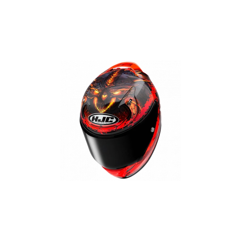 Casco integrale HJC RPHA 12 Diablo Blizzard rosso Saldi