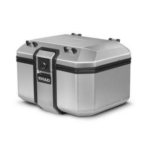 Kompletní sada hliníkových kufrů SHAD TERRA, 48L topcase 36L/36L boční kufry, včetně montážní sady a plotny SHAD DUCATI MULTISTRADA 950 / 1200 / 1260