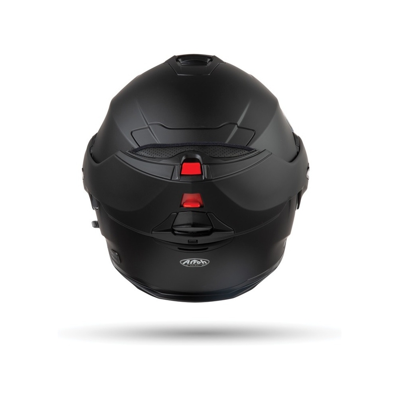 Casco moto modulare Airoh REV 19 Colore nero opaco