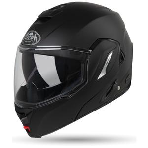 Casco moto modulare Airoh REV 19 Colore nero opaco