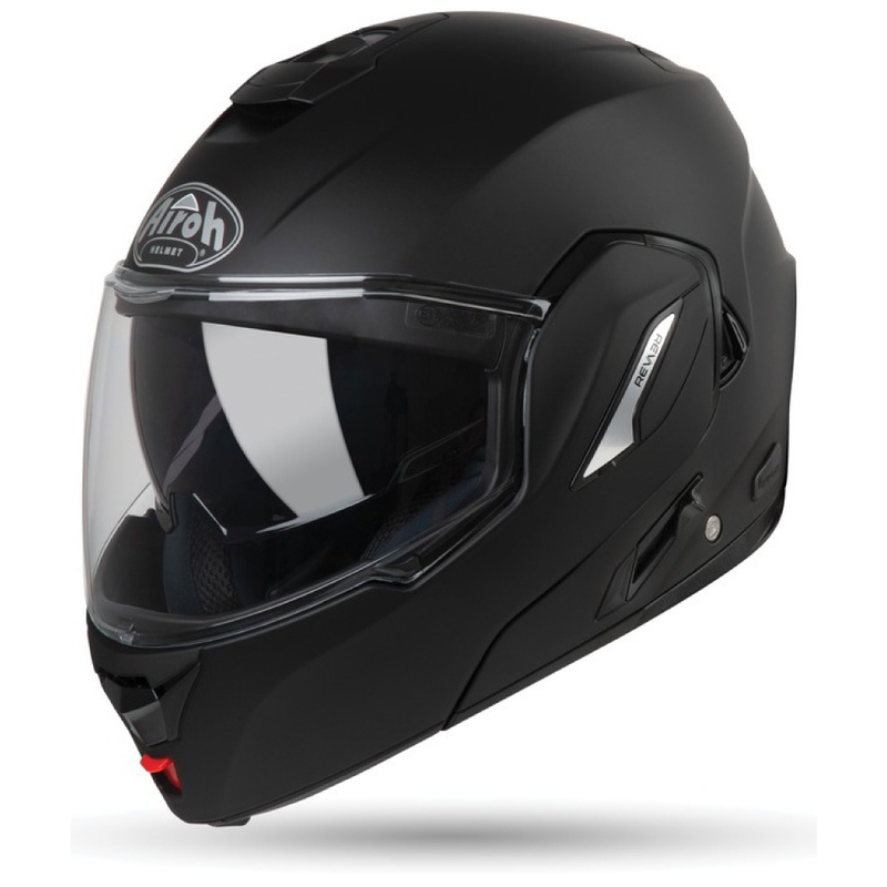 Casco moto modulare Airoh REV 19 Colore nero opaco