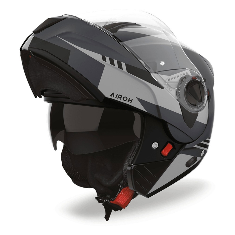 Casco moto ribaltabile Airoh SPECKTRE Clever antracite opaco