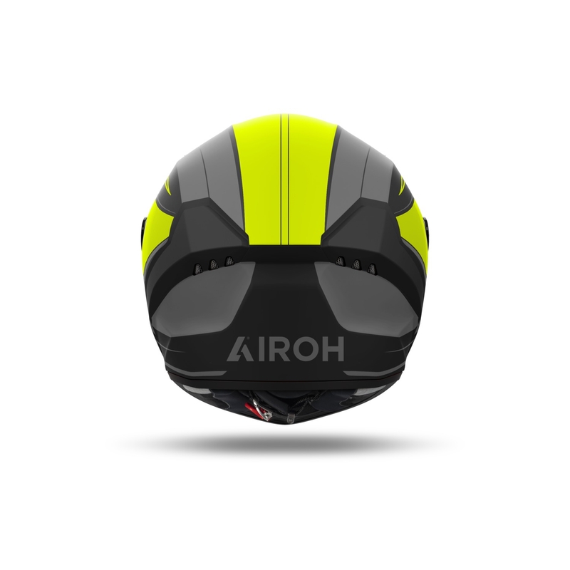 Casco moto integrale Airoh CONNOR Dunk giallo opaco