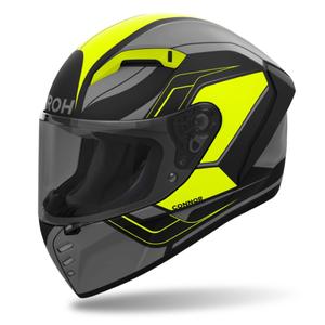 Casco moto integrale Airoh CONNOR Dunk giallo opaco