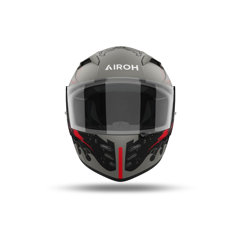 Casco moto integrale Airoh CONNOR Desperado arancione opaco
