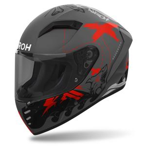 Casco moto integrale Airoh CONNOR Desperado arancione opaco