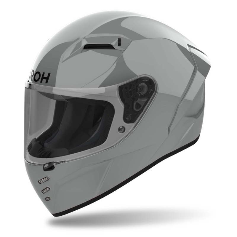 Casco moto integrale Airoh CONNOR Colore grigio chiaro