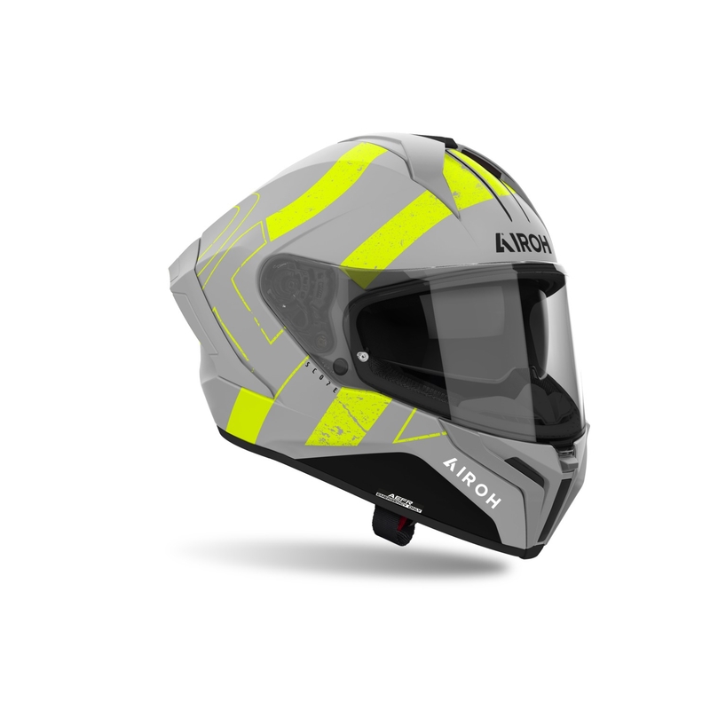 Casco integrale Airoh MATRYX Scope giallo opaco